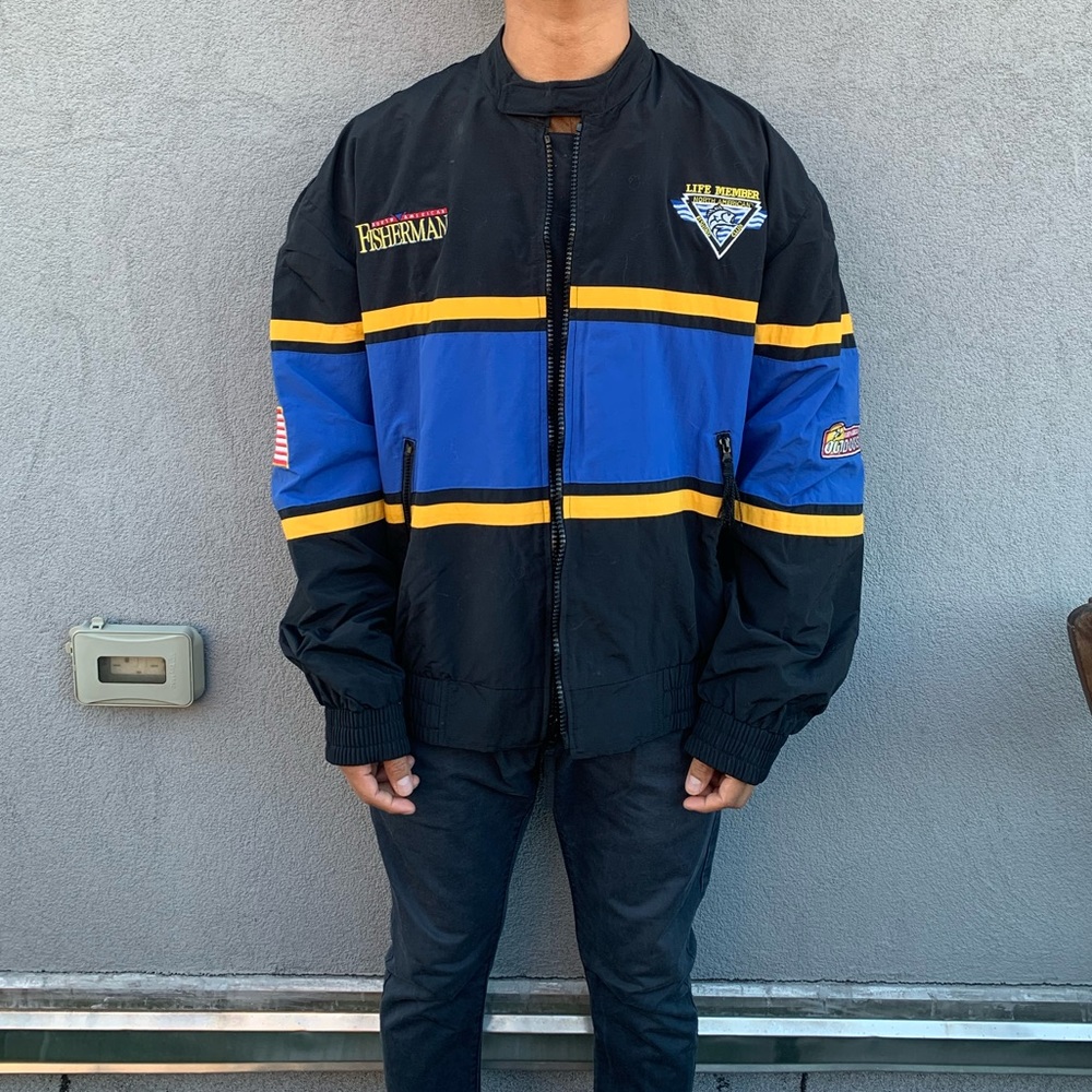 North American fisherman jacket sz L
